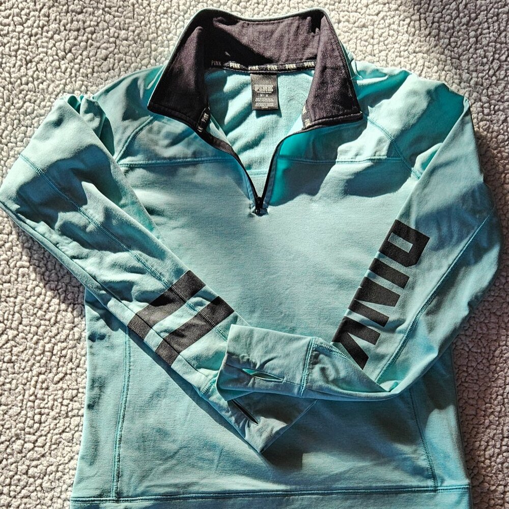 Pink Victoria Secrets 1/4 Zip